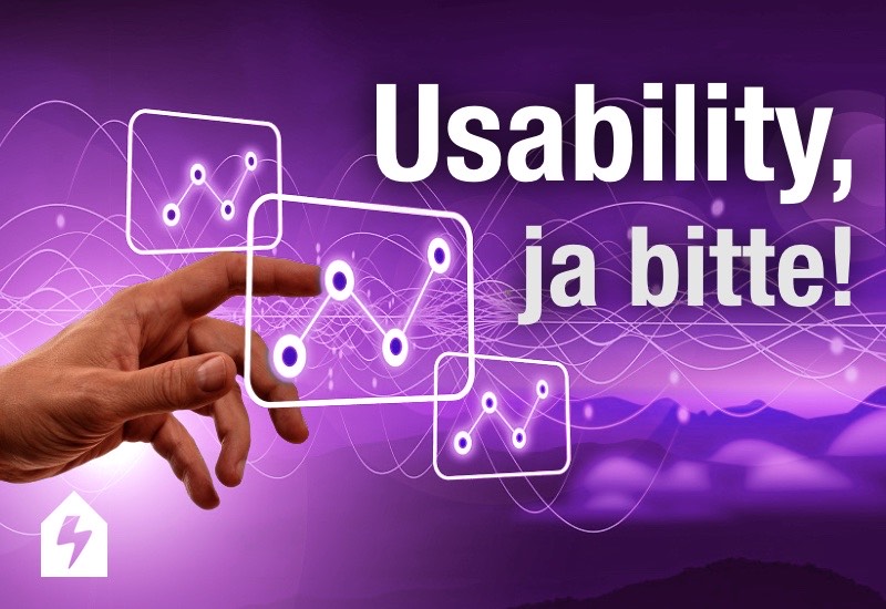 Usability: Ja, bitte! Usability: Ja, bitte!